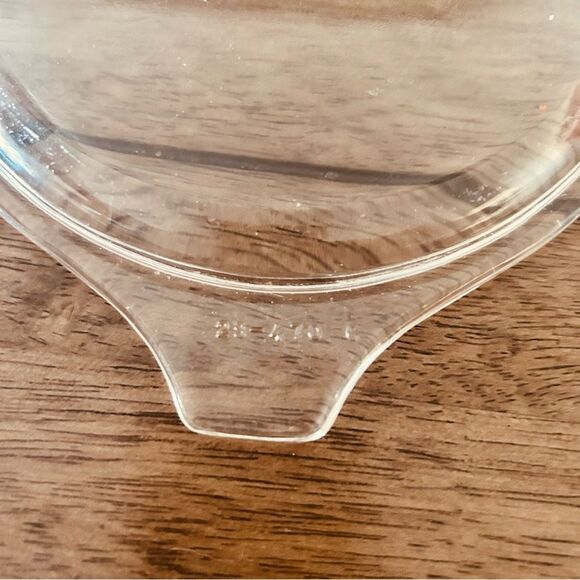 VTG Pyrex Daisy blossom 1Q casserole with lid 473 - Picture 6 of 8